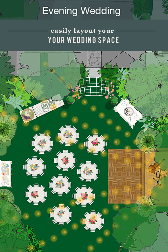 Planning Your Wedding Space @wedding