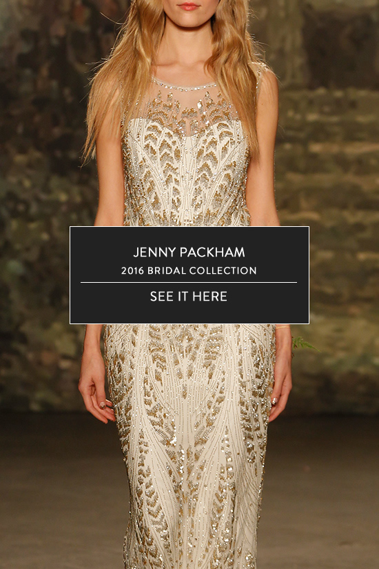 Jenny Packham 2016 Bridal Collection @weddingchicks