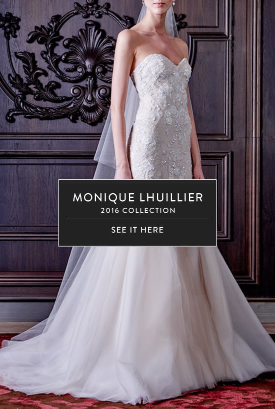 Monique Lhuillier 2016 Bridal Collection @weddingchicks