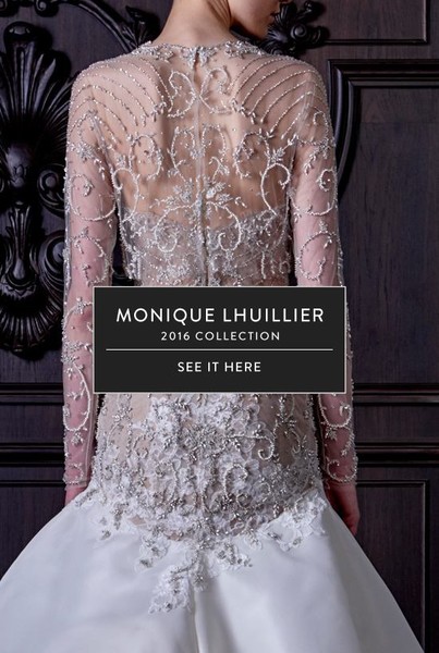 Monique Lhuillier 2016 Bridal Collection 