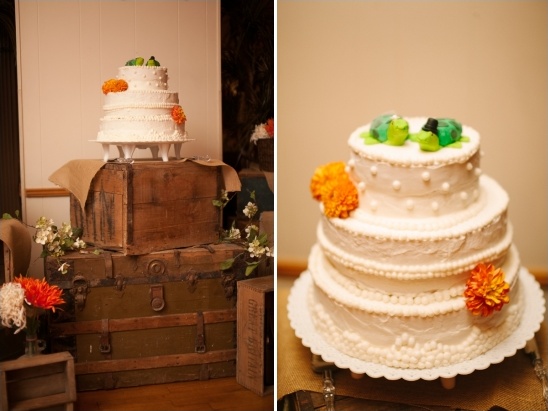 rustic wedding cake table ideas