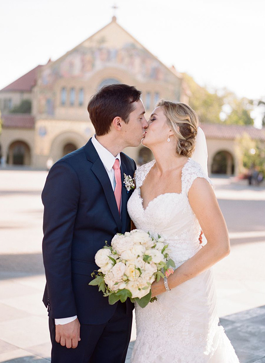 Pretty Pink Stanford Wedding