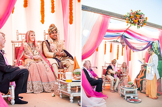 traditional Indian wedding ceremony @weddingchicks