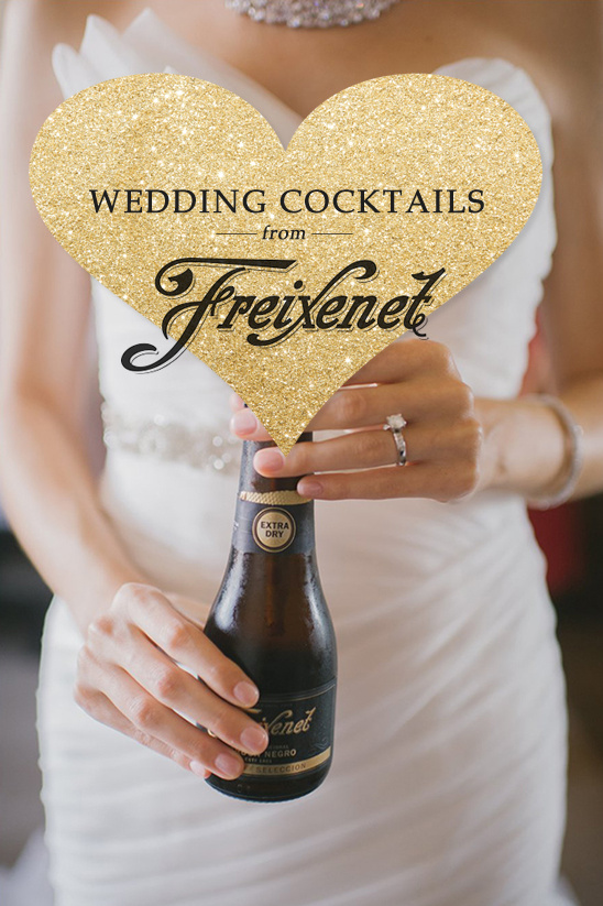 Freixenet cocktail recipes perfect for any wedding event. #alllovesparkles
