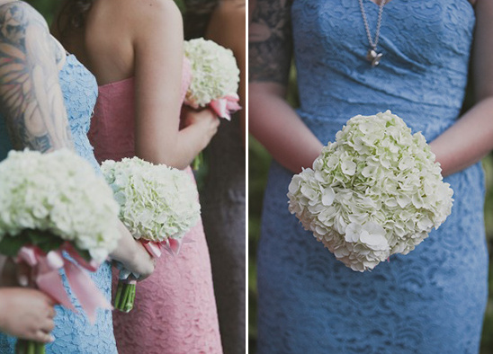 hydrangea bouquet @weddingchicks