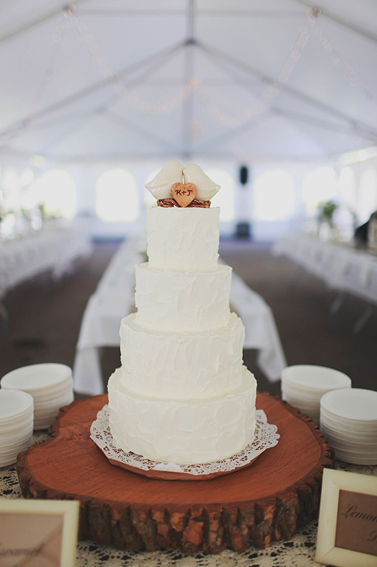 cake by Chad Mathis of the Green Eyed Baker @weddingchicks