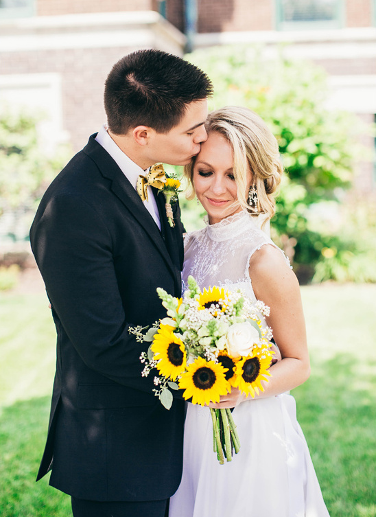 Bright Bright Sunflower Wedding Day