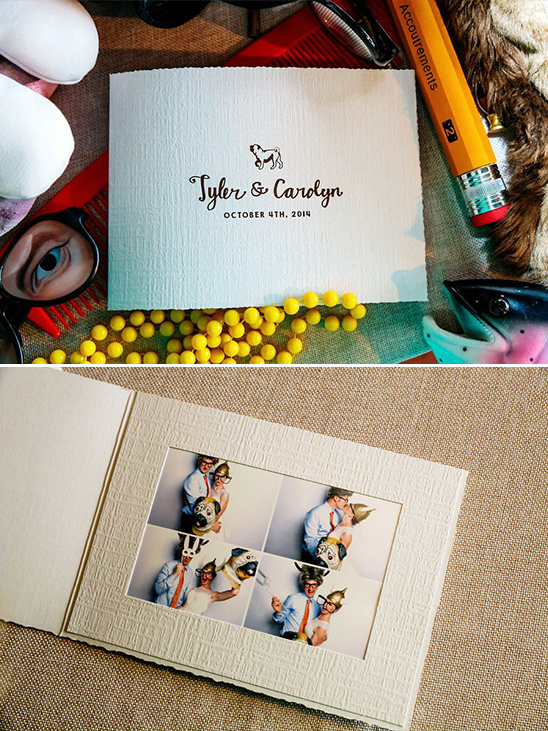 Custom photobooth photo card@weddingchicks