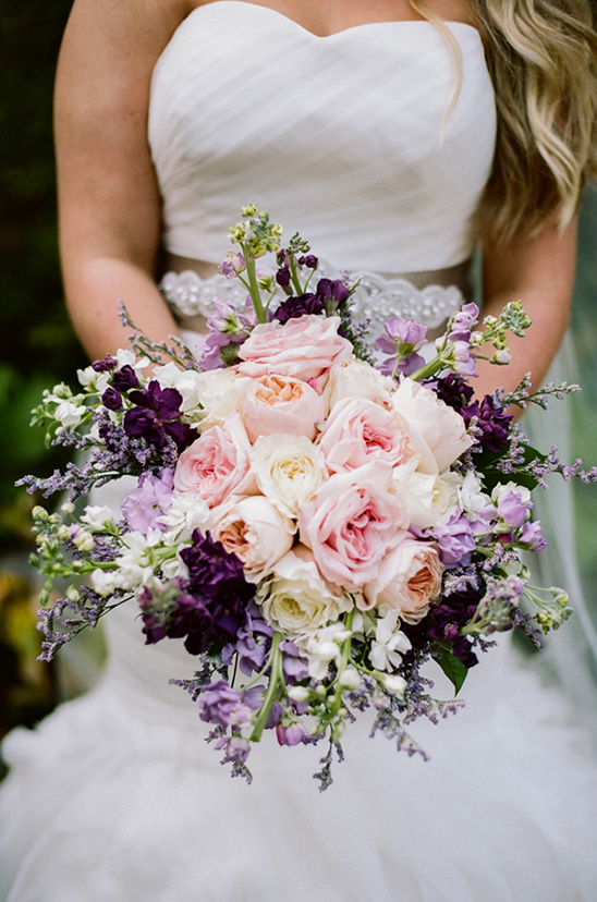 bridal bouquet by The Enchanted Florist @weddingchicks