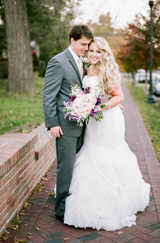 Fall garden wedding