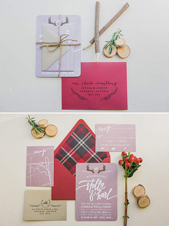 rustic themed wedding stationery @weddingchicks