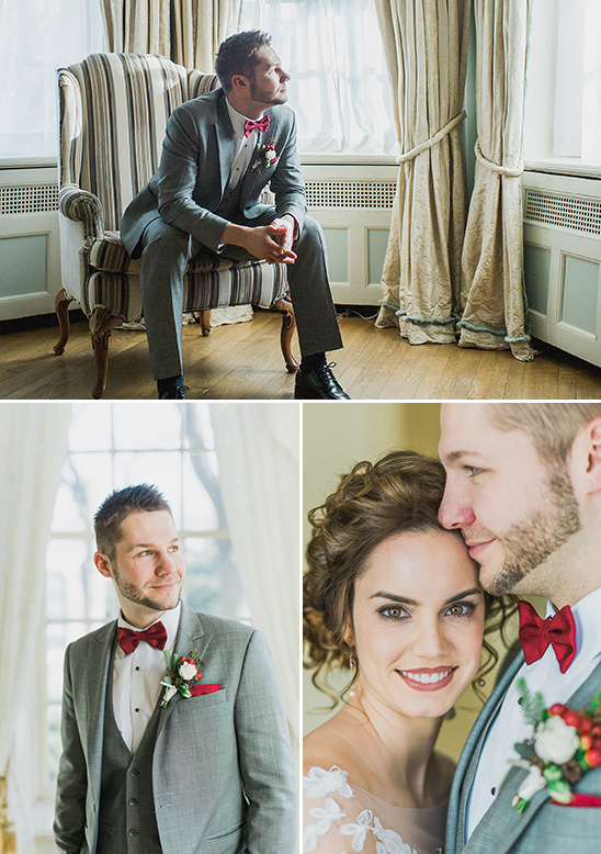 red white and grey groom look @weddingchicks