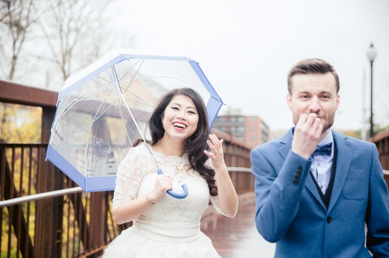 mid-century-blue-and-green-wedding