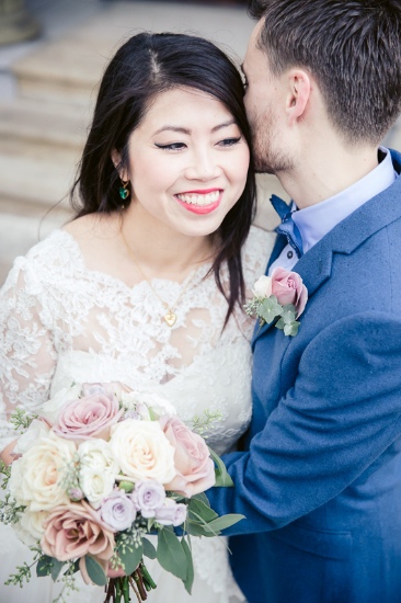 mid-century-blue-and-green-wedding