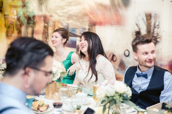 mid-century-blue-and-green-wedding