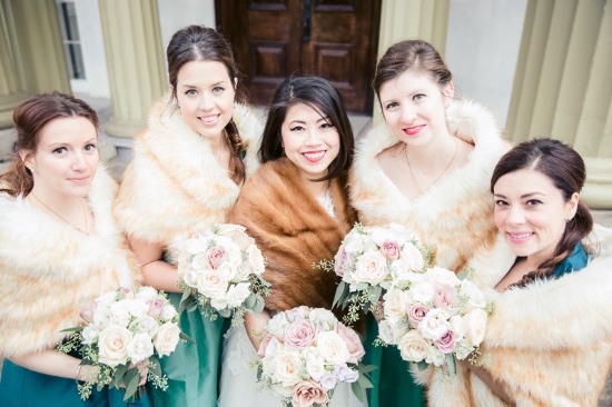 mid-century-blue-and-green-wedding