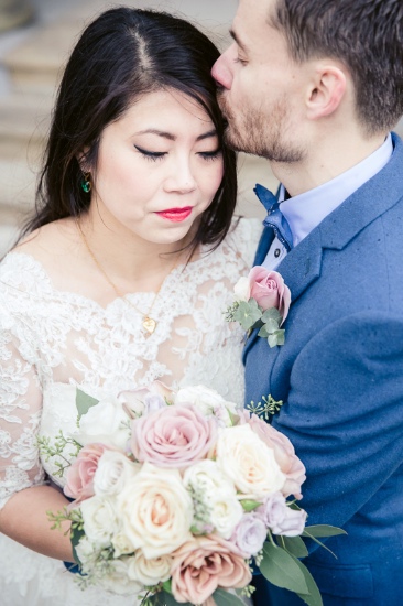 mid-century-blue-and-green-wedding