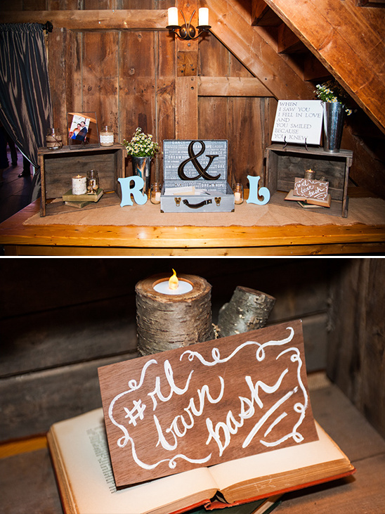 welcome table and instagram sign @weddingchicks