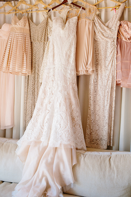 mix and match bridesmaid dresses @weddingchicks
