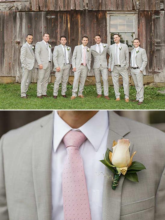 Tommy Hilfiger light gray suits @weddingchicks