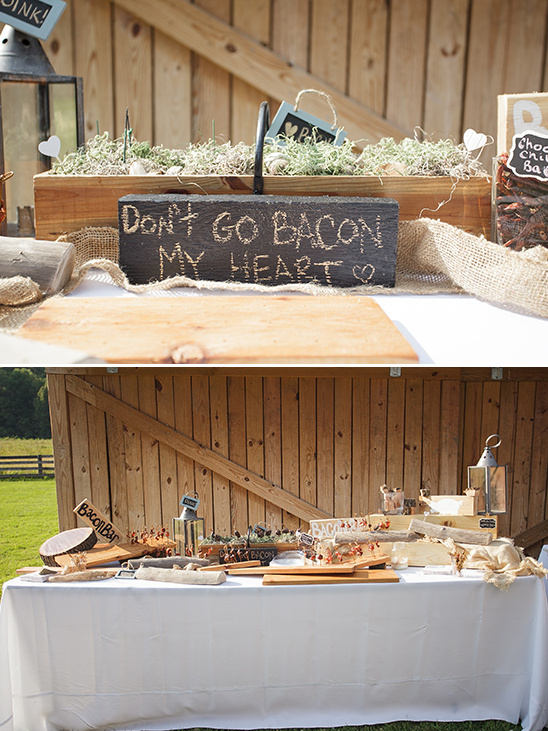 bacon bar ideas @weddingchicks