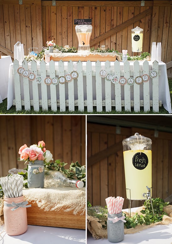 lemonade table ideas @weddingchicks