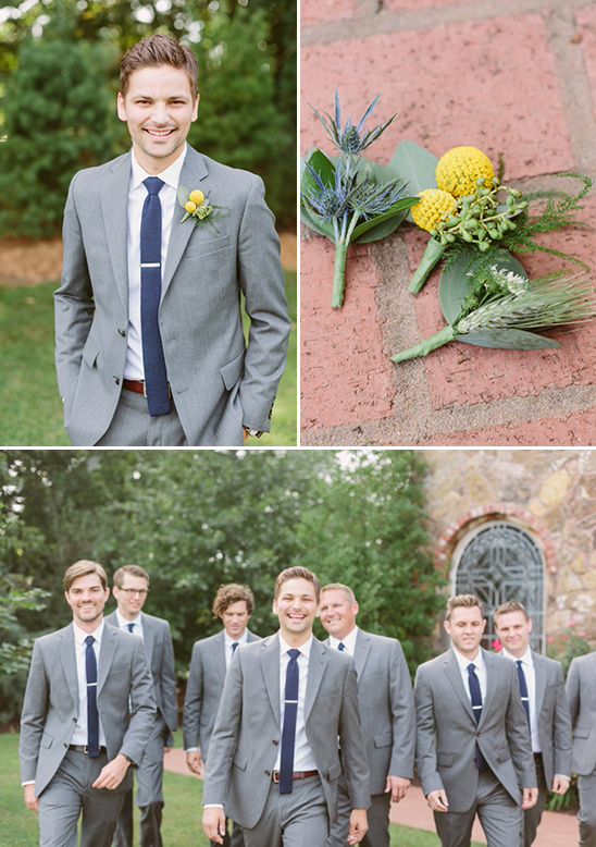 gray and navy groomsmen @weddingchicks