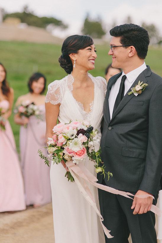 pink white grey wedding attire @weddingchicks