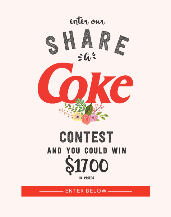 #ShareaCokeContest And Win $1700 In Prizes