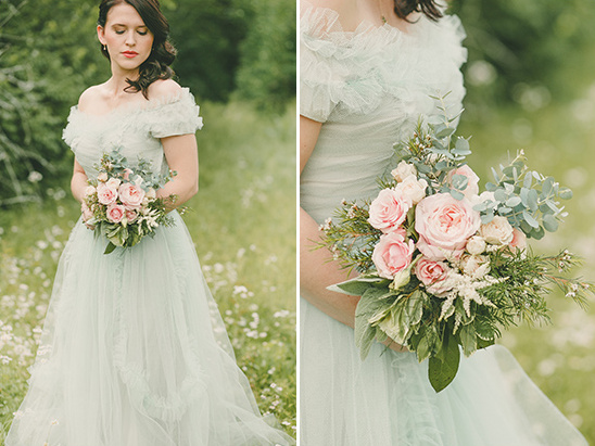pastel green bridesmaid dress @weddingchicks