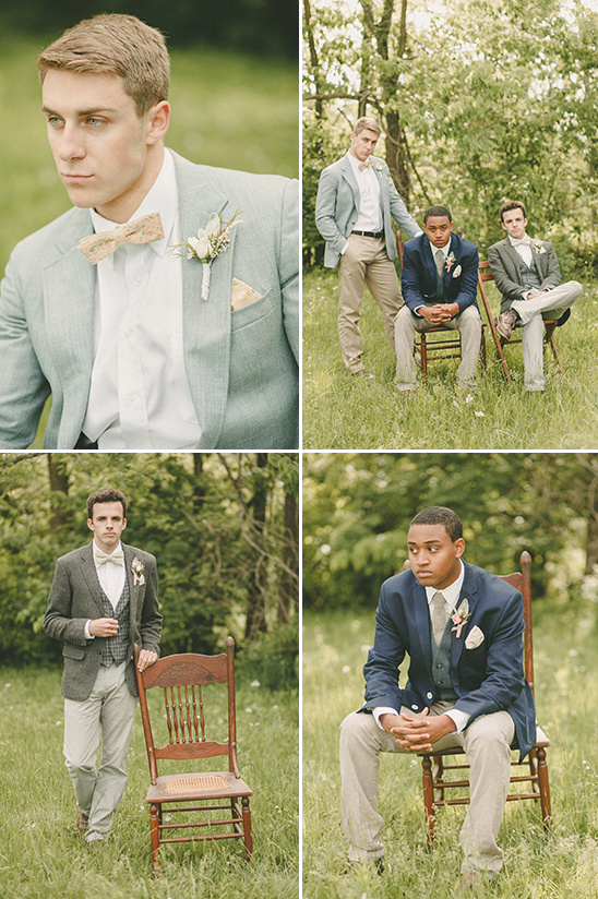mismatched groomsmen look @weddingchicks