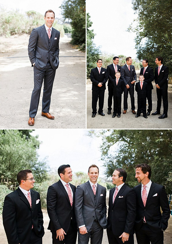 black and pink groomsmen @weddingchicks