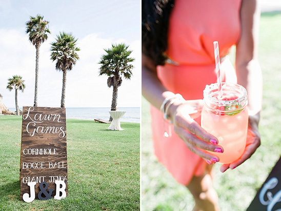 lawn games and cocktail hour @weddingchicks