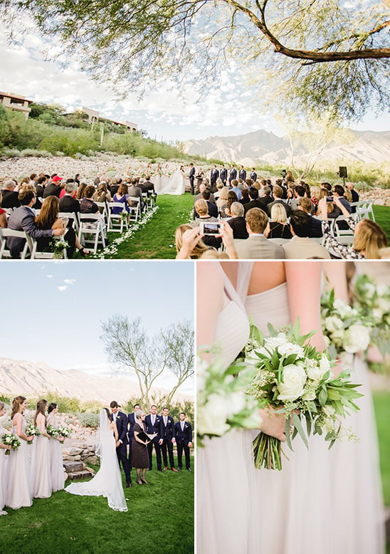 mountain backdrop wedding ceremony @weddingchicks