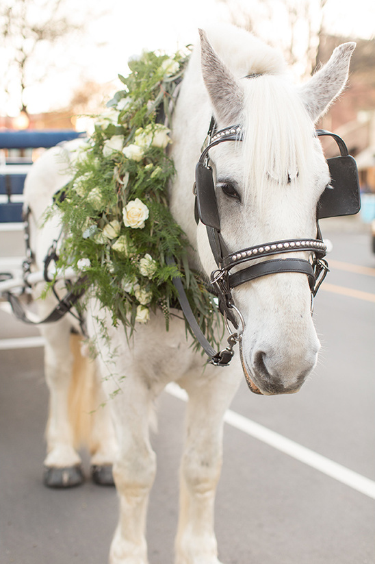 horse drawn carriages @weddingchicks