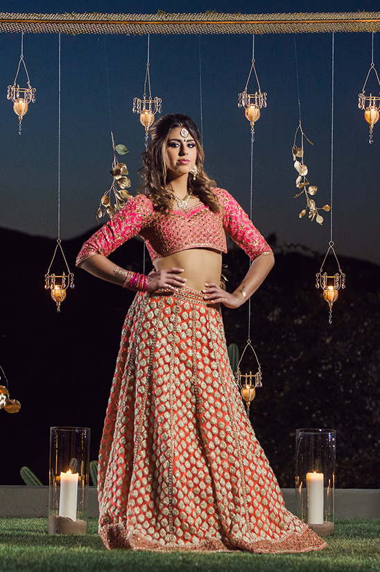Colorful India Inspired Wedding @weddingchicks