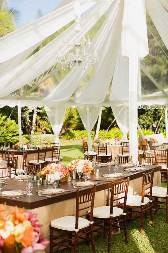 romantic reception space decor by Moana Events @weddingchicks