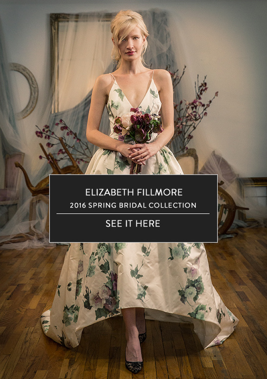Elizabeth Fillmore 2016 collection @weddingchicks
