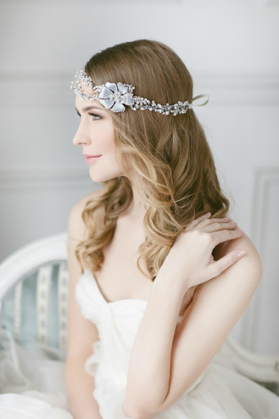 Lavender by Jurgita bridal headpiece  #weddingchicks