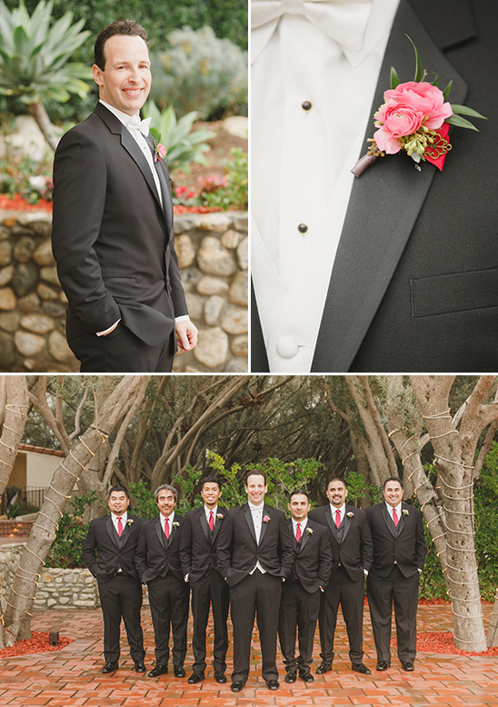 groomsman black suits @weddingchicks