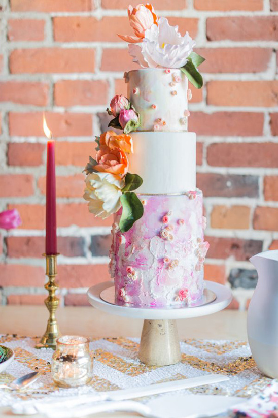 wedding cake by The Cake Whisperer