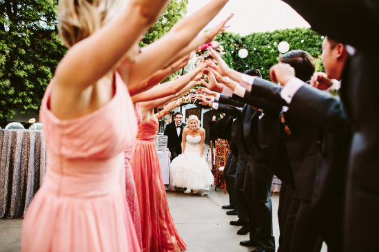 pop-of-pink-modern-wedding