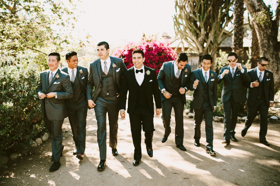 pop-of-pink-modern-wedding