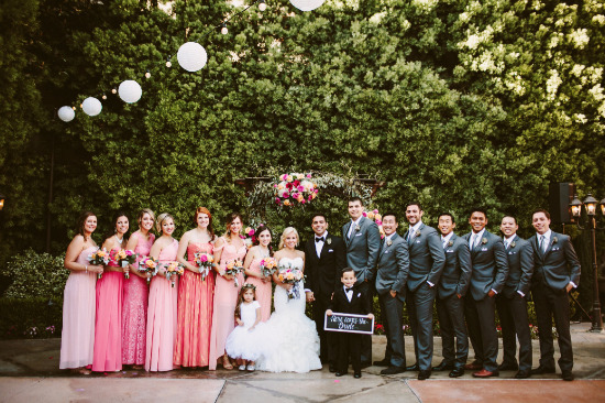 pop-of-pink-modern-wedding