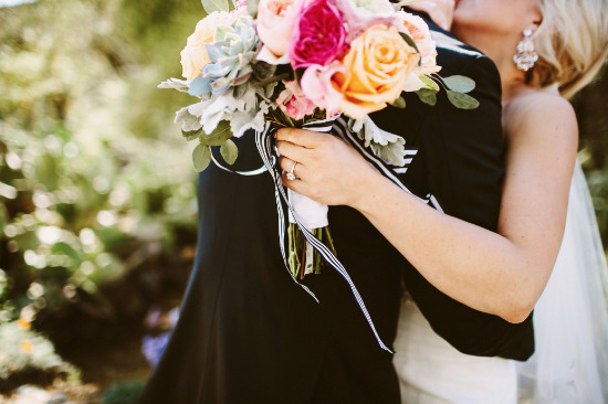 pop-of-pink-modern-wedding