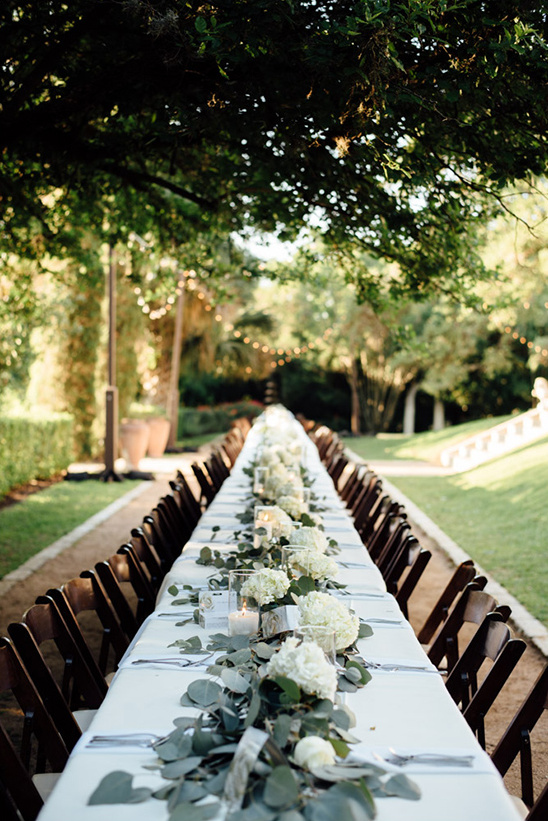 single table wedding reception @weddingchicks