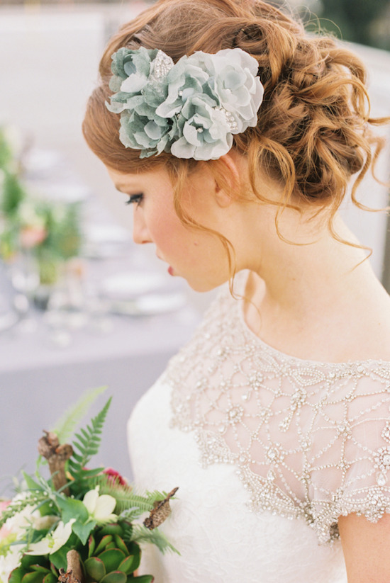 Sophisticated, bridal hair accessories from Serephine. #wcriseandshine