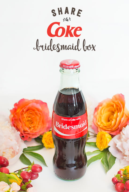 Share A Coke Bridesmaid Box