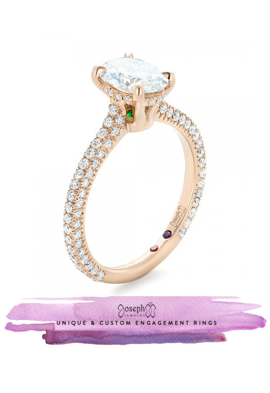Unique Custom engagement Rings From Joseph Jewelry