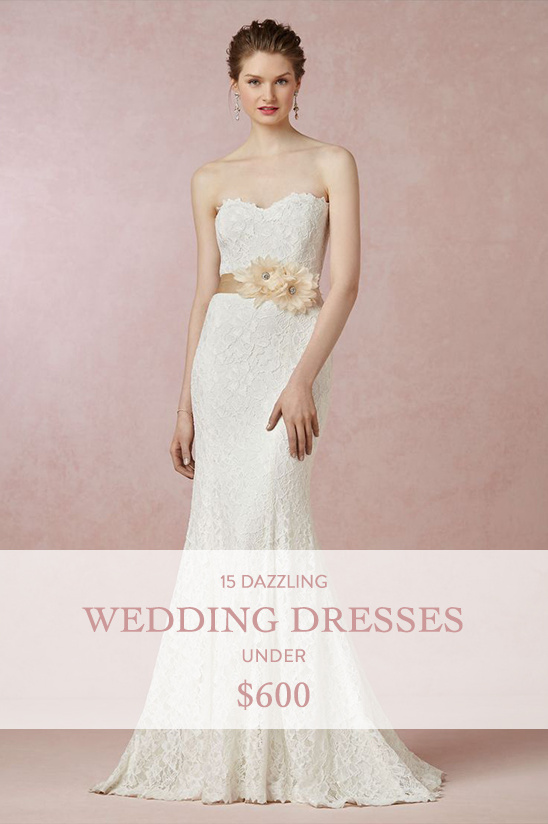 15 Dazzling Wedding Dresses Under $600